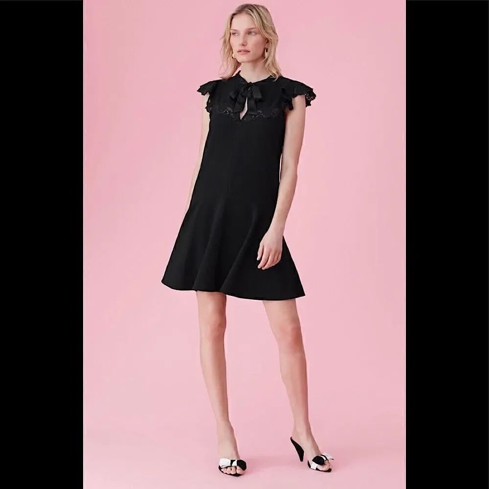 Rebecca Taylor black dress. New - Picture 2 of 15
